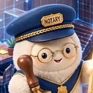 The notary character, standing in for the CPU's security hardware.